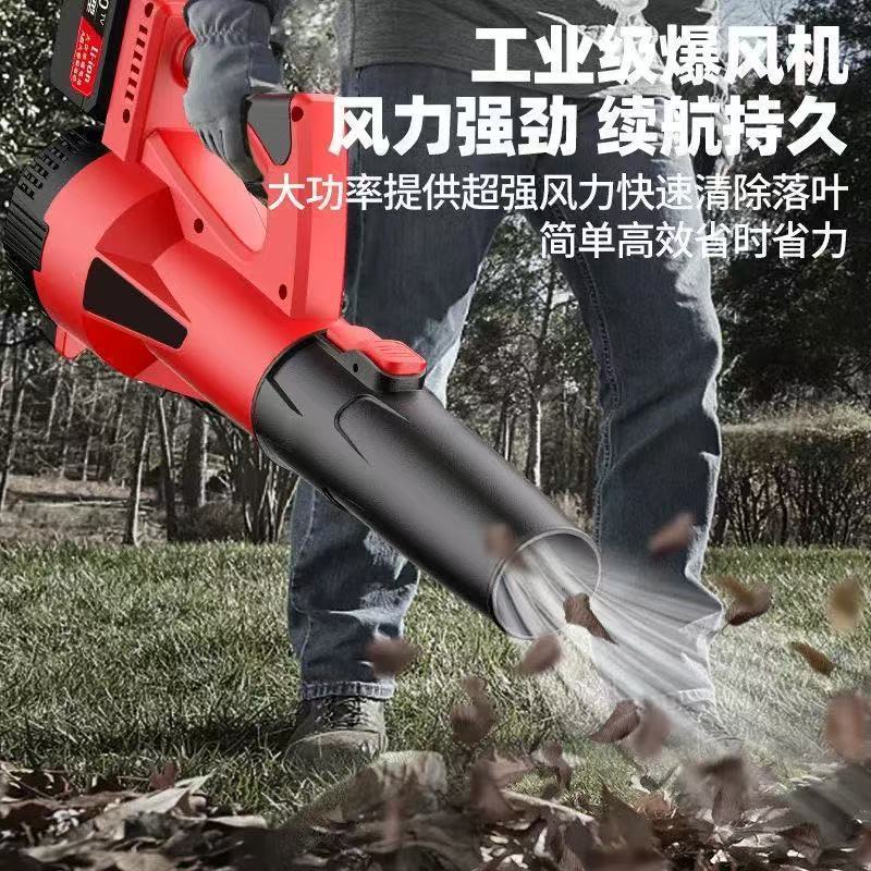 强力吹风机大功率锂电池30节吹灰除尘工业家用吹雪环卫吹落叶充电 图片 6