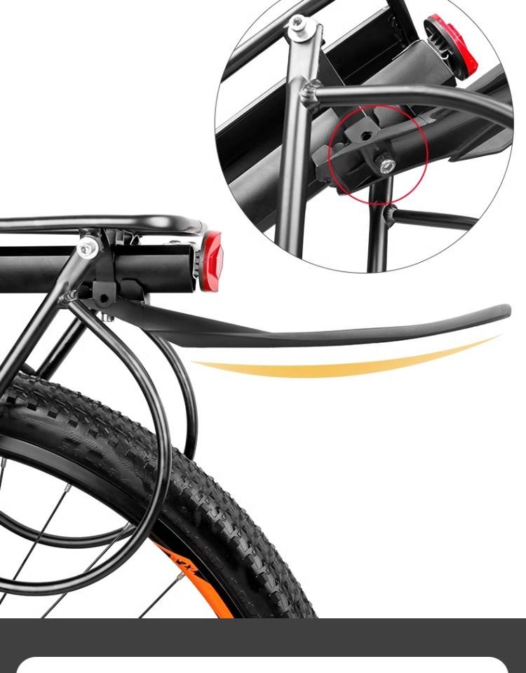 Portapacchi posteriore universale per biciclette Merida, in grado di trasportare passeggeri, adatto per mountain bike e bici da strada._voghion.com