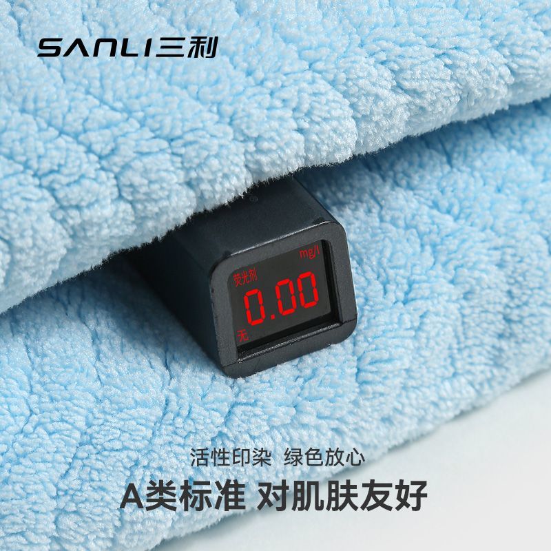 三利7A抗菌干发帽女超强吸水速干不掉毛单层柔软护发洗澡专用浴帽 图片 10