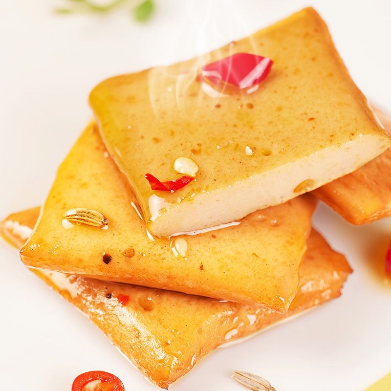 金磨坊鱼豆腐豆干辣味零食豆腐解馋零食小吃休闲食品夜宵独立包装