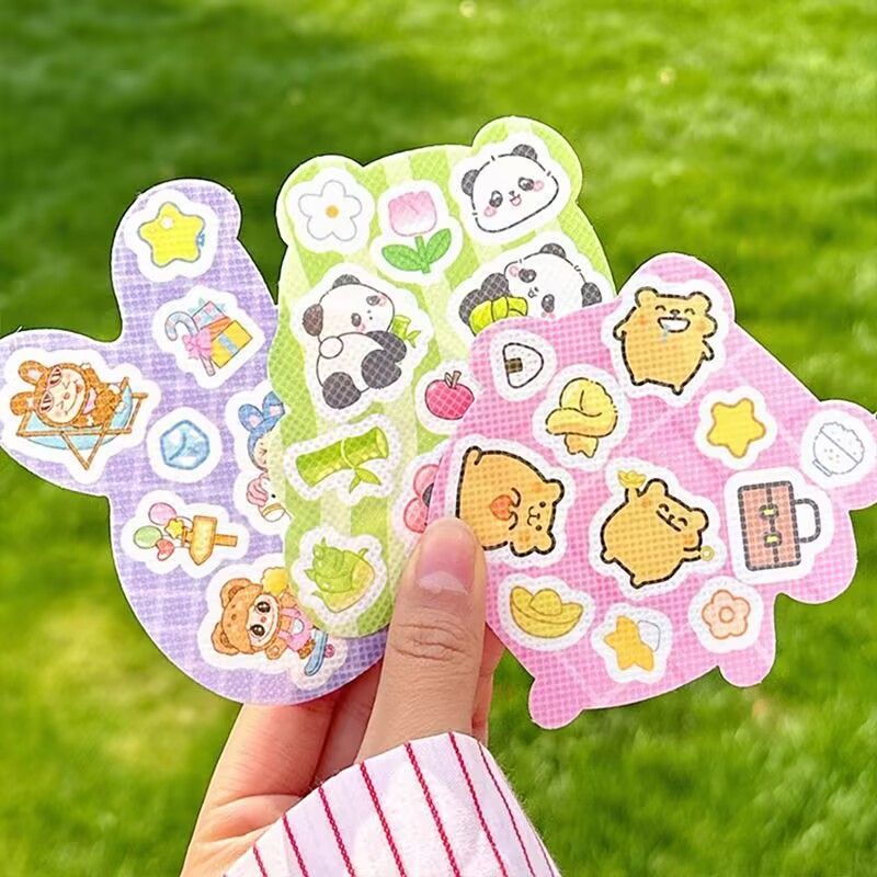 可爱熊猫驱蚊贴植物精油儿童宝宝成人防蚊贴户外防叮咬驱蚊挂件