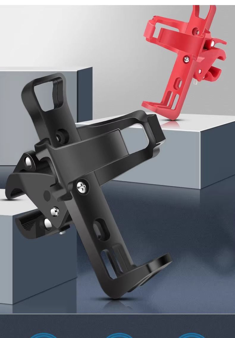 No-Drill Quick-Release Bicycle Bottle Cage Mountain Cup Holder Electric Bike Cycling Drink Water Rack_voghion.com