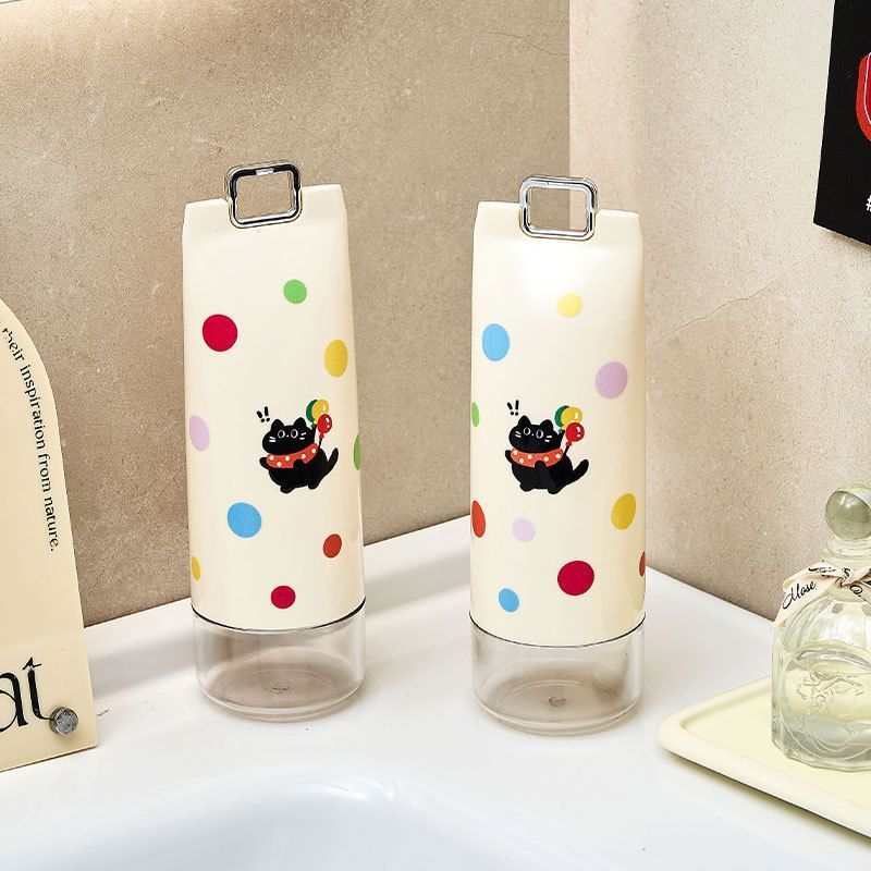 旅行洗漱便携式牙刷牙膏收纳盒便携旅游出差可爱牙具漱口杯套装