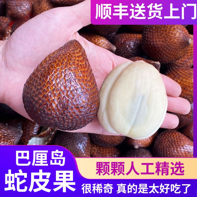 【顺丰上门】印尼蛇皮果新鲜水果罕见稀有高档稀奇古怪当季整箱
