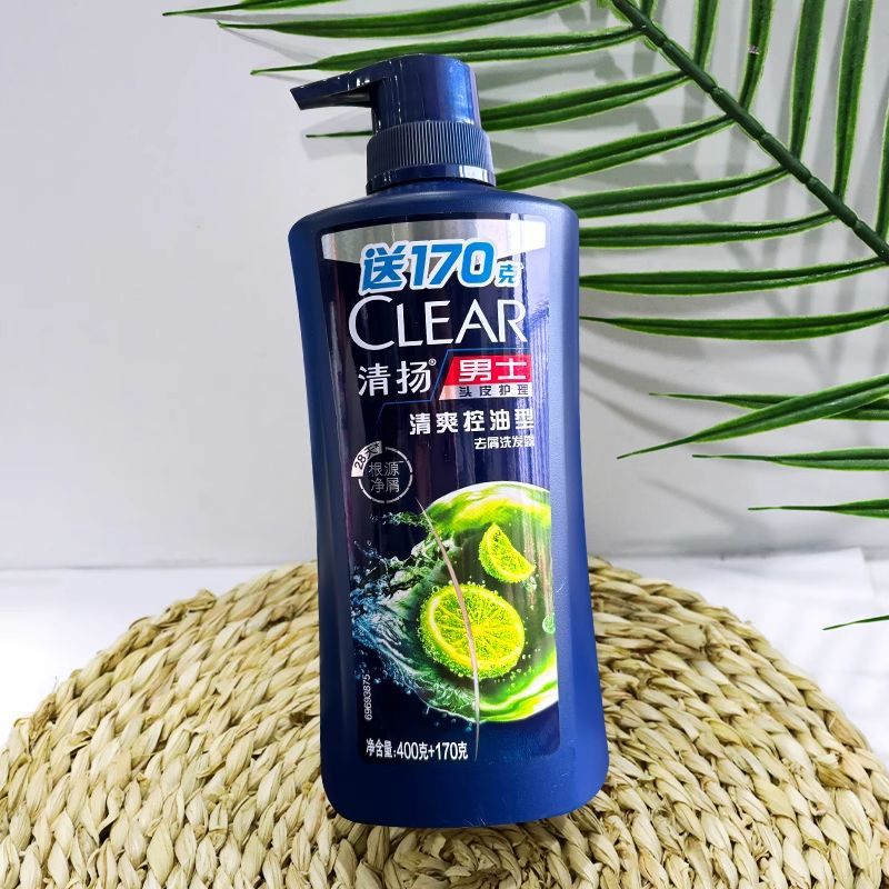 清扬洗发水清爽控油多效水润养护型头皮护理洗发露男女留香洗头膏
