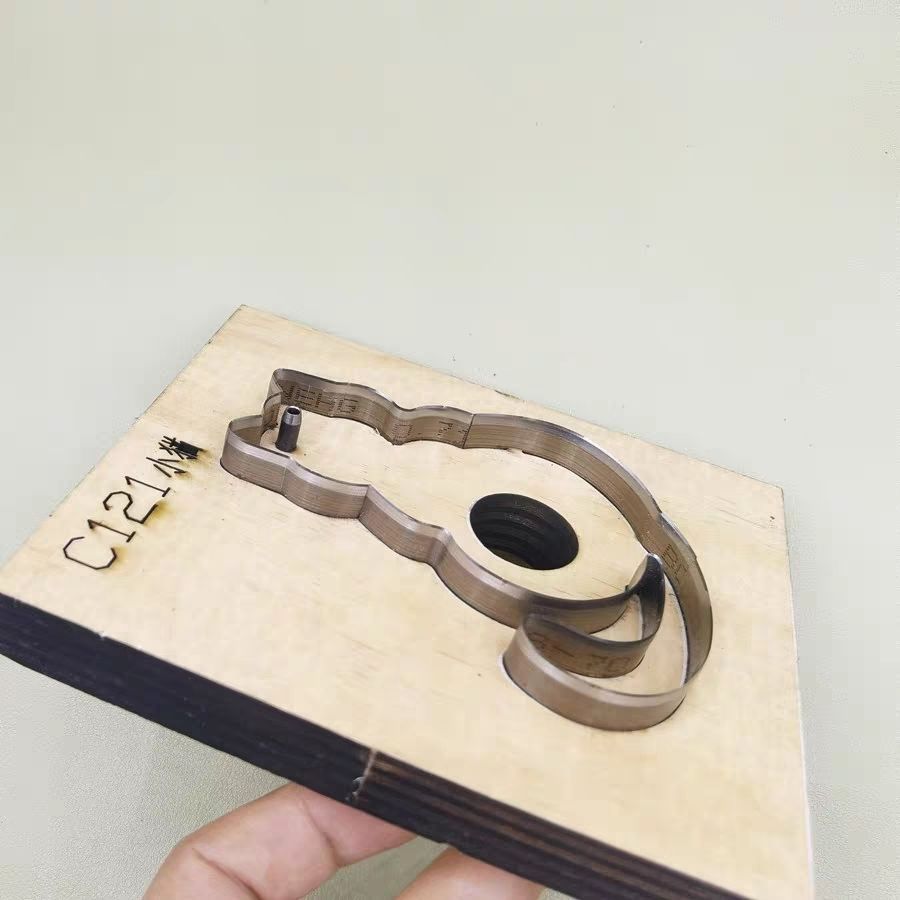 手工皮具刀模 DIY手工刀模 激光刀模定做小猫挂件刀模C121塑形 图片 4