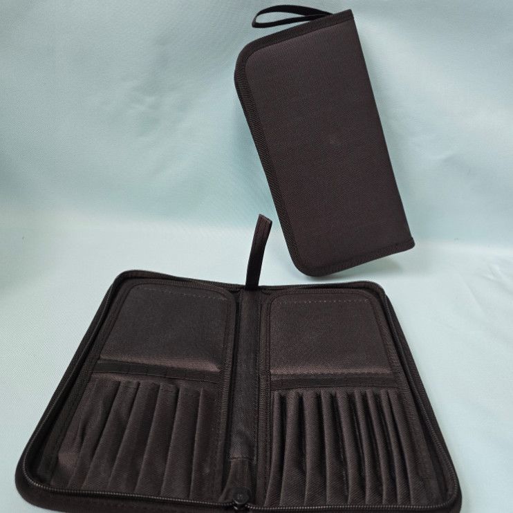 化妆刷收纳包可立式多用收纳包化妆师专用高级立式神奇眉笔收纳