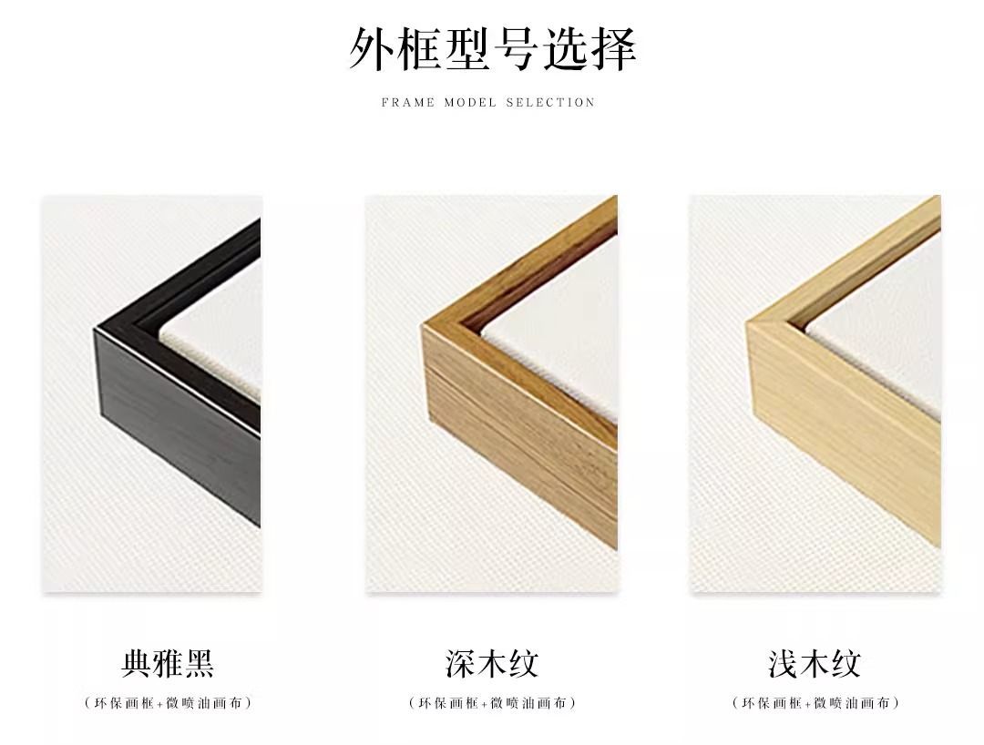 招财财神释迦牟尼客厅佛像唐卡观音菩萨装饰画发财玄关壁画挂画 detail 2