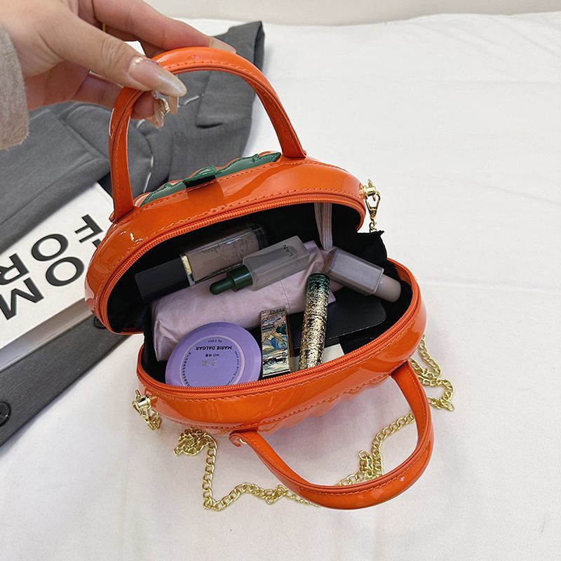 Dopamine Summer For Women 2025 New Model, Unique Creative Pumpkin Ba, Versatile And Stylish Chain Shoulder Crossbody_voghion.com