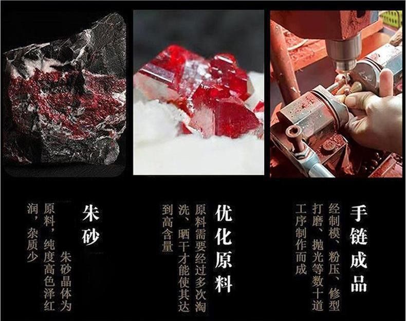 Cinnabar Five-Thunder Command Talisman Pendant for Protection detail 3