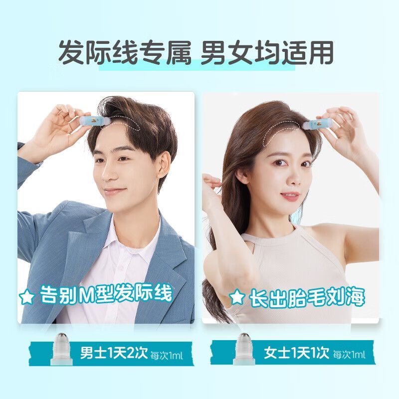 蔓迪 米诺地尔酊 10ml*3瓶/盒 发际线增长液便捷男女掉发脱发斑秃生发液喷雾曼迪正品官方旗舰店 图片 2