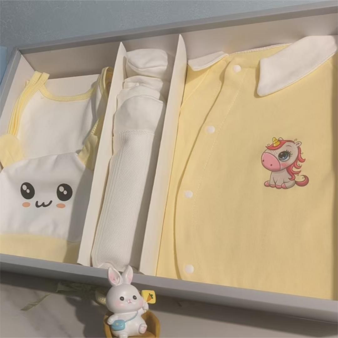 纯棉婴儿衣服套装新生儿礼盒初生刚出生宝宝用品满月礼物