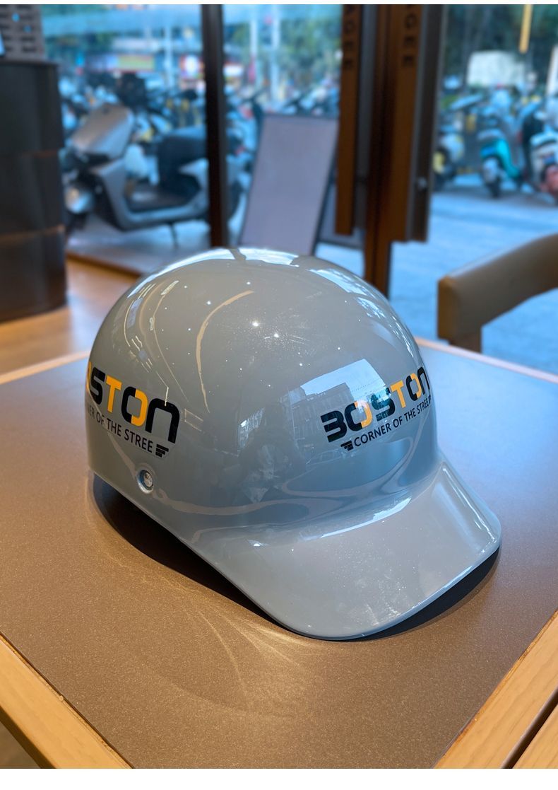 2025 New Model Vehicle Motorcycle Sun Protection Duckbill Cap Half Helmet Electric Scooter Baseball Safety Hat For Men_voghion.com