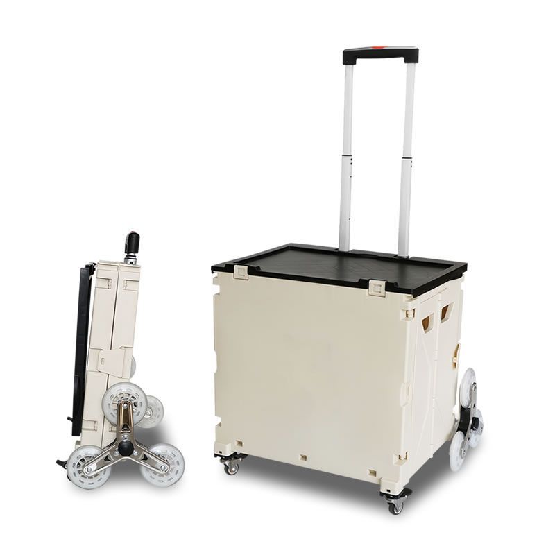 户外露营买菜车小拉车小推车摆摊手拖车折叠购物车便携家用取快递