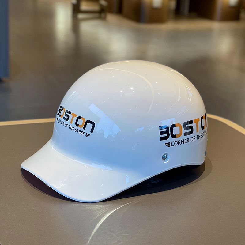 2025 New Model Vehicle Motorcycle Sun Protection Duckbill Cap Half Helmet Electric Scooter Baseball Safety Hat For Men_voghion.com