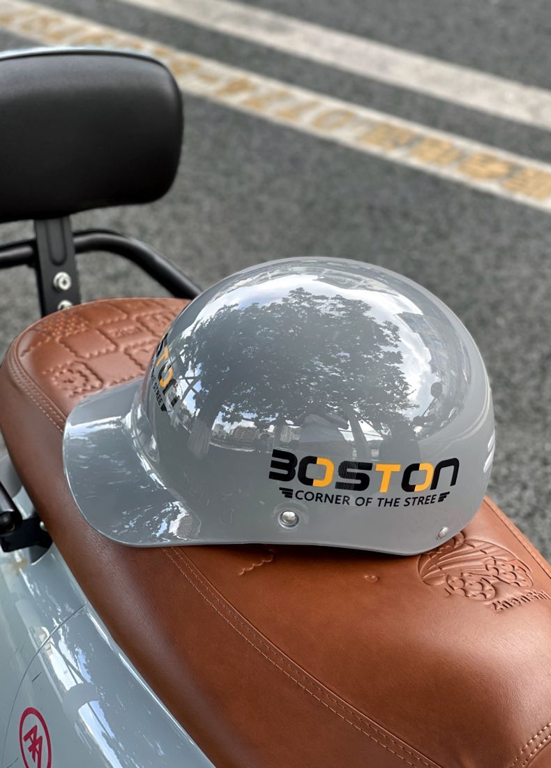 2025 New Model Vehicle Motorcycle Sun Protection Duckbill Cap Half Helmet Electric Scooter Baseball Safety Hat For Men_voghion.com