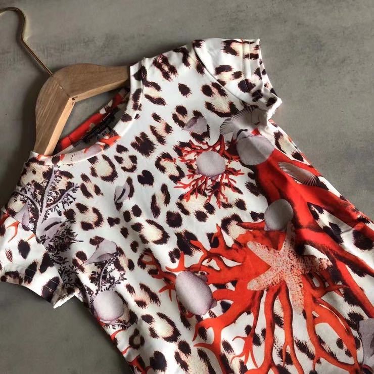 Robe bébé fille imprimé léopard élégante douce et respirante_voghion.com