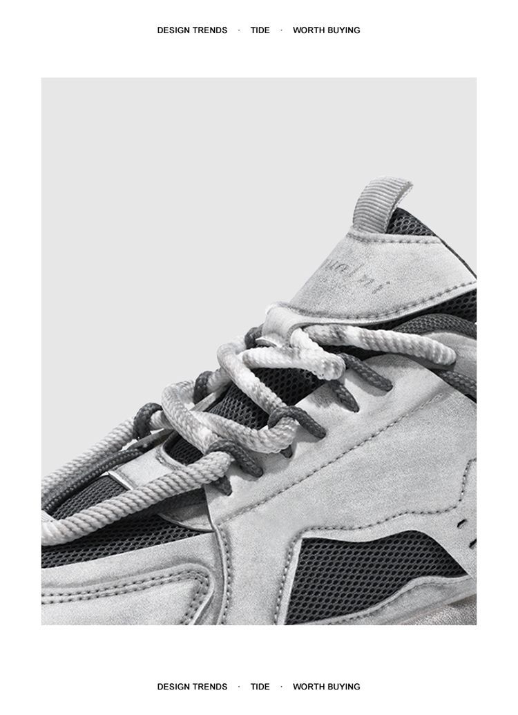 Winter Dad Sneakers For Men, Non-Slip Casual Sports Wasteland Style Loafers, Thick-Soled Tire Shoes, Men's Trendy Shoes_desvips.com