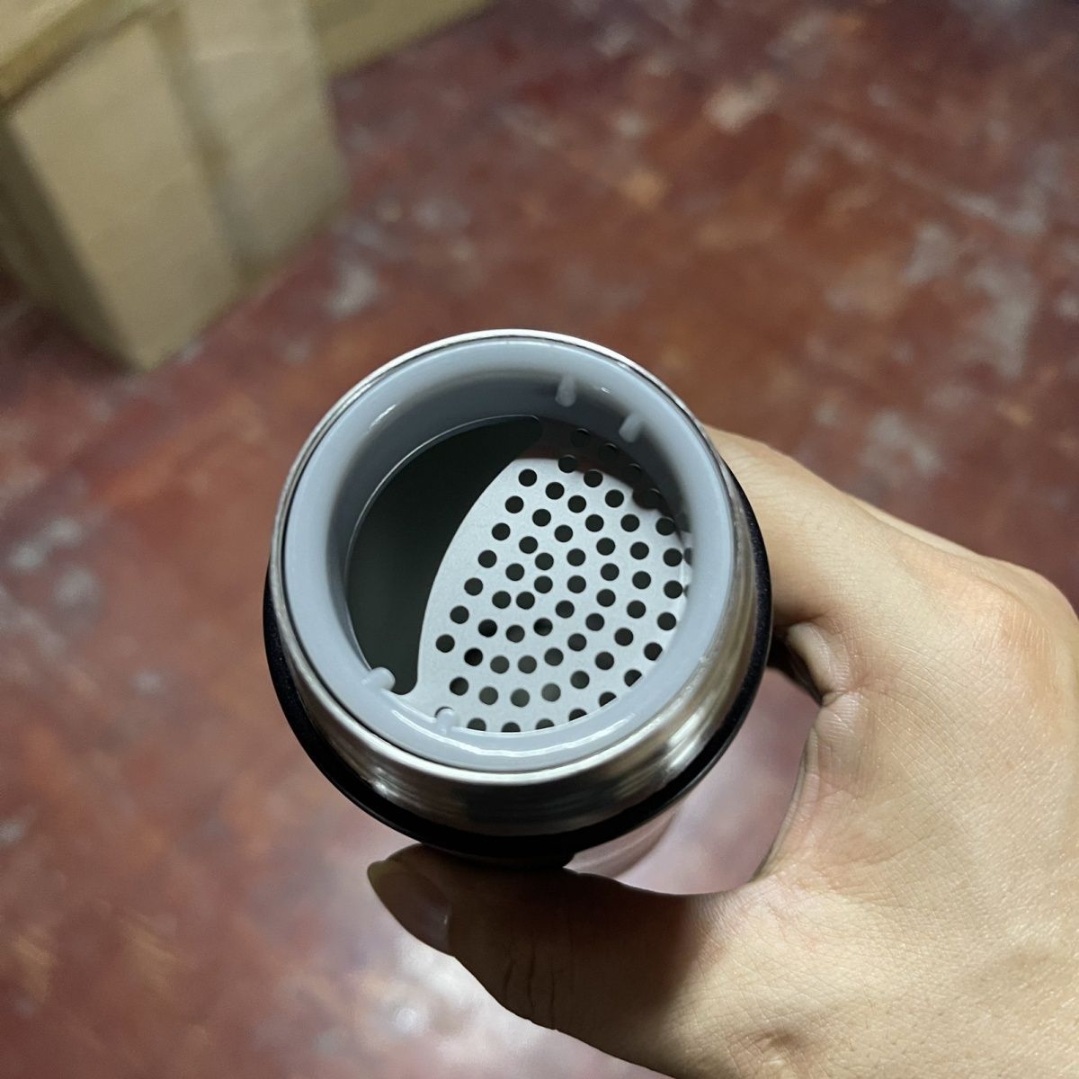 Fuguang Große Kapazität Business Isolierte Männer und Frauen Tragbare Teetasse 304 Edelstahl 400ml_voghion.com