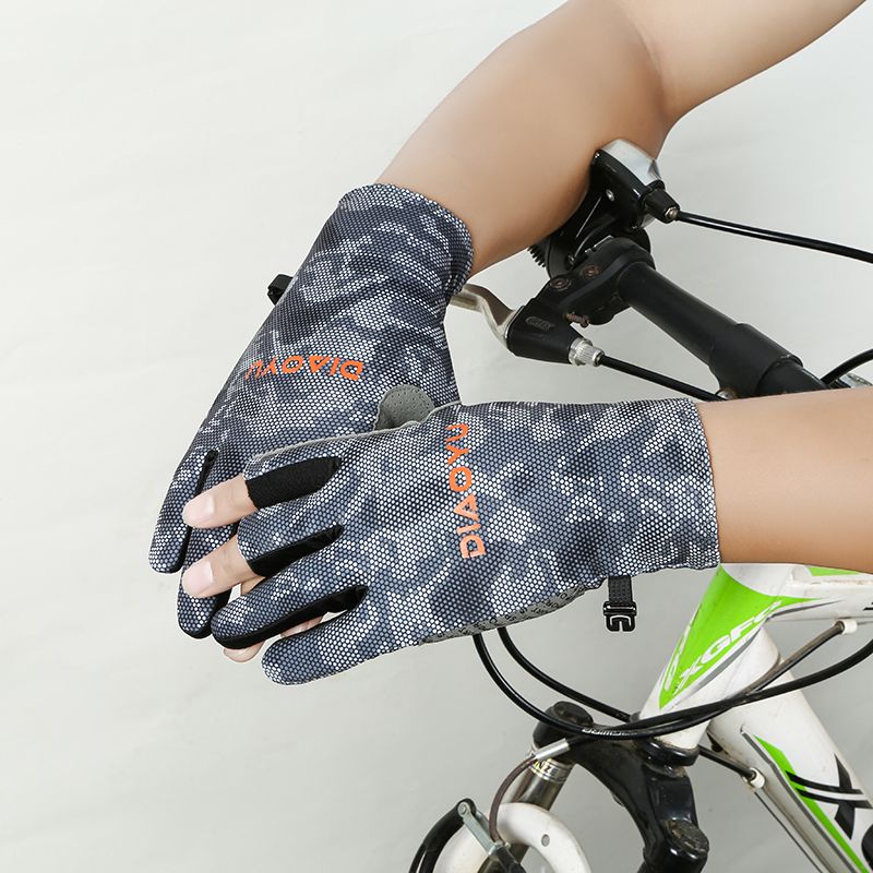 Lure Fishing Gloves Men And Women, Suitable For Outdoor Cycling, Sun Protection, Quick-drying, Lightweight, Breathable,_voghion.com