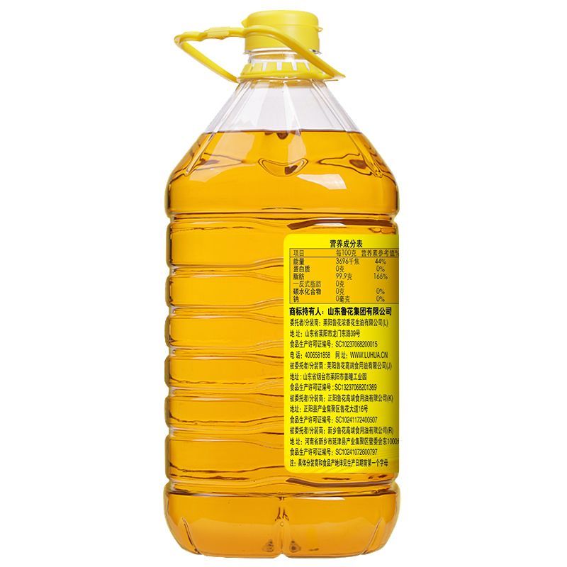 鲁花花生油5S压榨一级花生油4L家用食用油官方正品粮油 图片 9