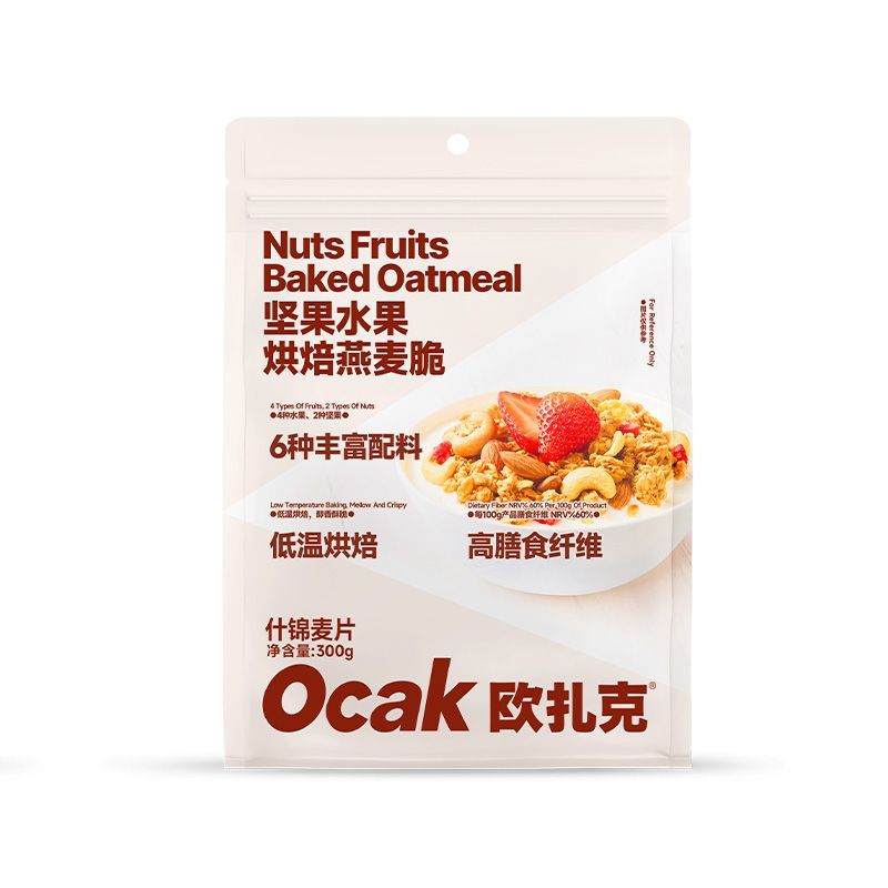 300克欧扎克坚果水果烘焙燕麦脆