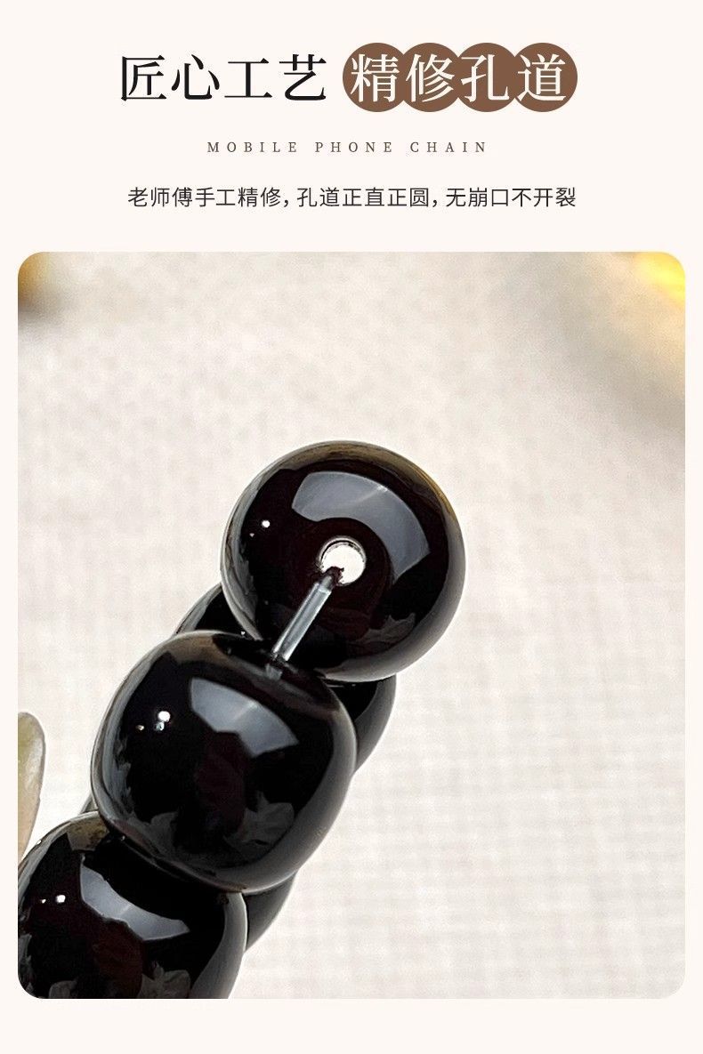 正品菩提子菩提守护手串十二生肖盘玩老料双圈手持念珠佛珠文玩 detail 1