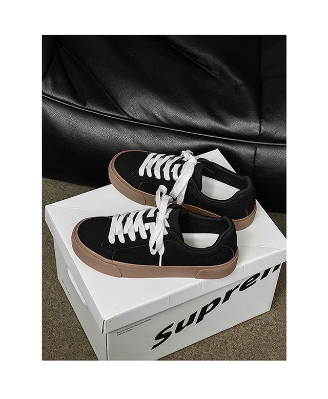 Men's Spring New Versatile Niche Casual Sneakers For Students, Suede Leather, Matte Finish, Thick-soled,_vogvips.com