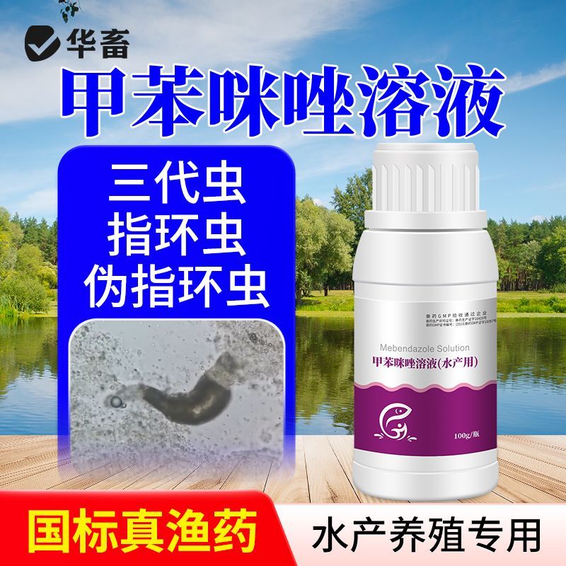 水产养殖用药甲苯咪唑溶液 - 鱼类细菌性疾病特效药