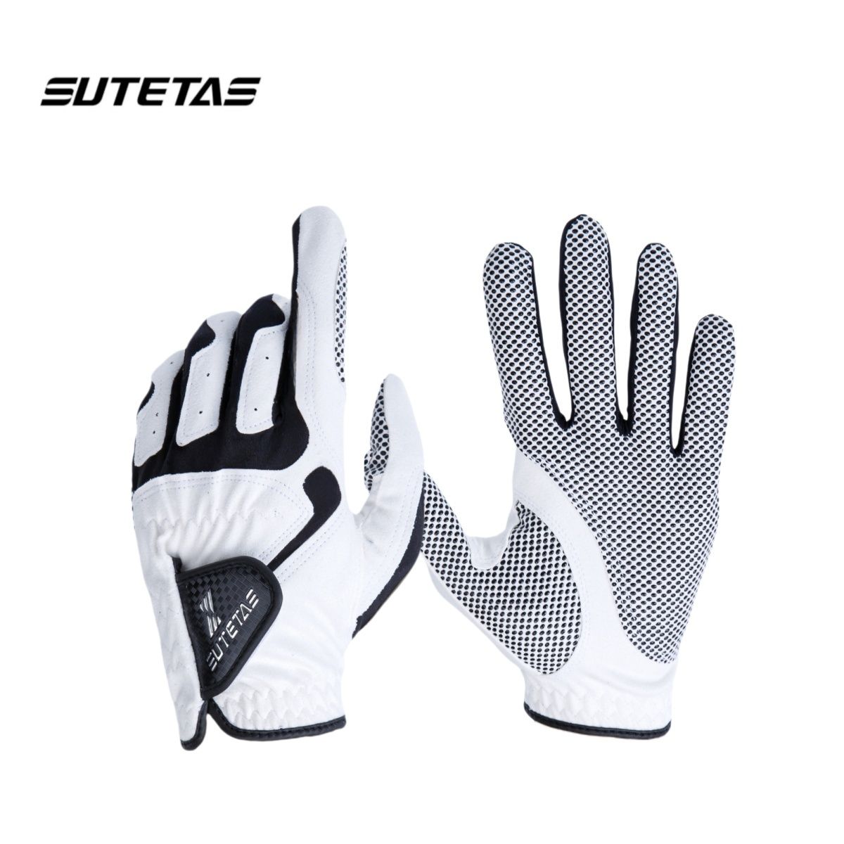 Golf Gloves For Men, Left-hand Gloves, Wear-resistant, Stylish, Breathable, Sporty, Non-slip, Made Of Microfiber Fabric_voghion.com