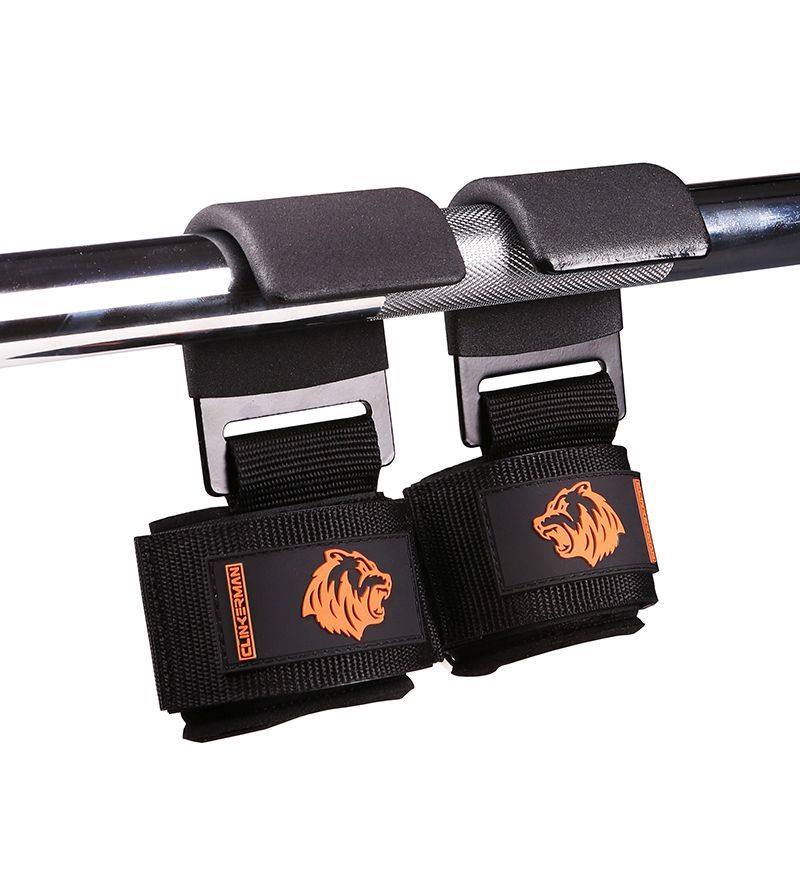 Crochets de tirage musculation avec support de poignet_voghion.com