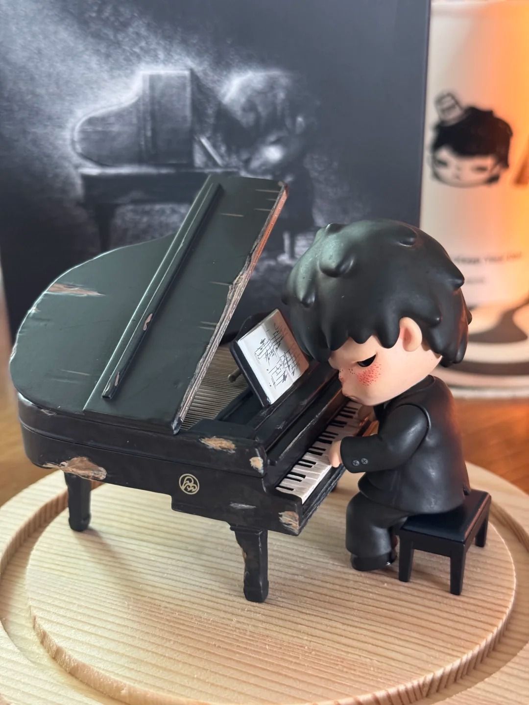 HIRONO The Pianist Figurine - Designer Miniature Art Toy Jay Chou