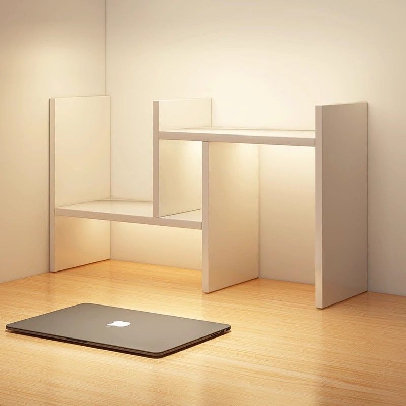 简约宿舍桌面置物架简易书架书桌学生工位桌上书柜多层收纳展示架