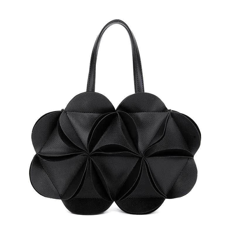 Cross-border Floral Trend Crossbody Bag, 2025 Niche New High-end Shoulder Handbag With Patchwork Design_voghion.com