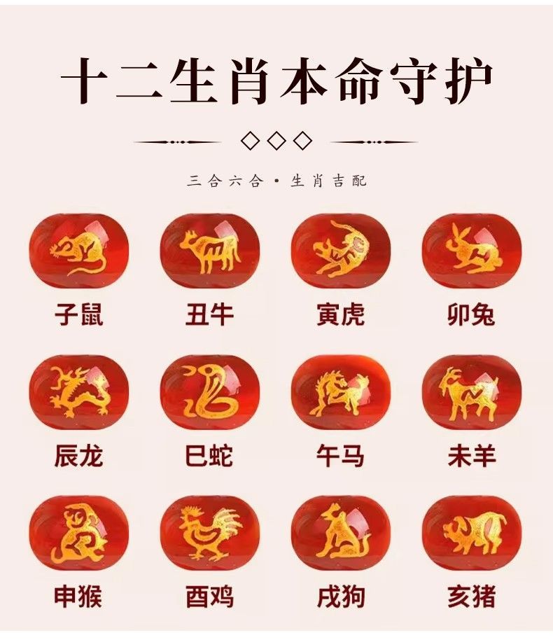 【灵月阁】真品菩提吉祥手串十二生肖男士盘玩老料双圈本命佛珠手链女 detail 10
