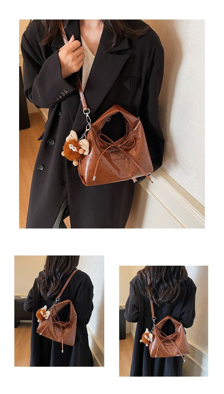 Borsa a tracolla dumpling donna elegante borsa tote versatile_voghion.com