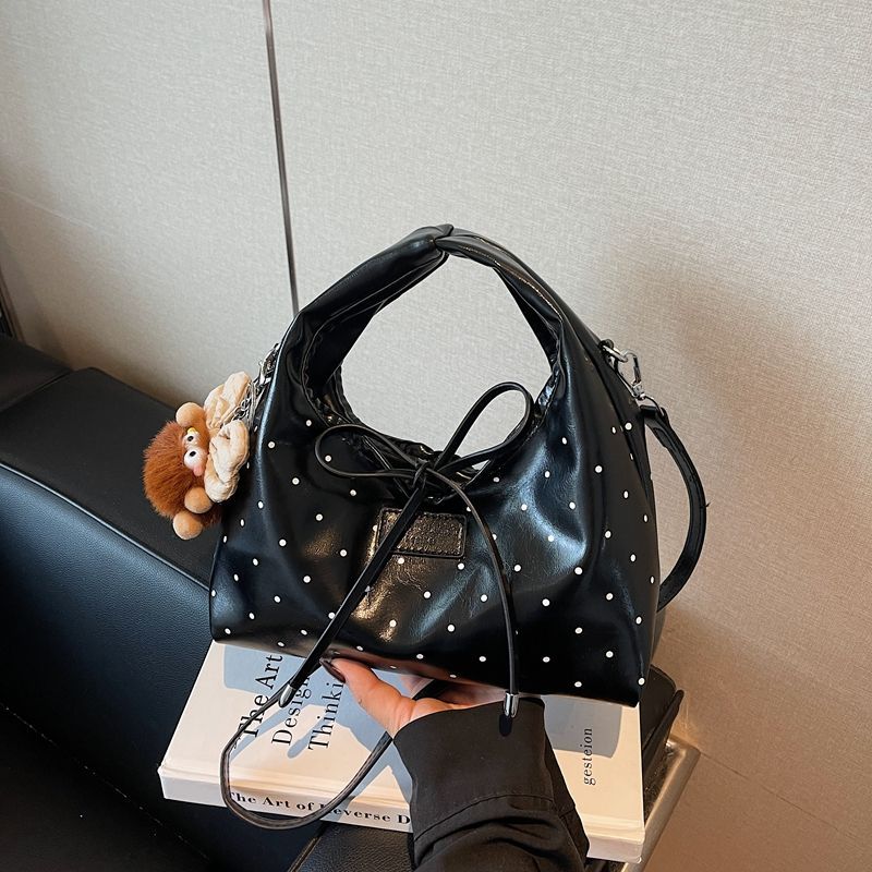 Borsa elegante di alta gamma, nuovo modello 2025, nicchia, lusso leggero, borsa a tracolla semplice e versatile, ideale da portare a spalla o a tracolla._voghion.com
