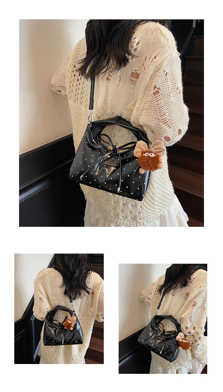 Borsa a tracolla dumpling donna elegante borsa tote versatile_voghion.com