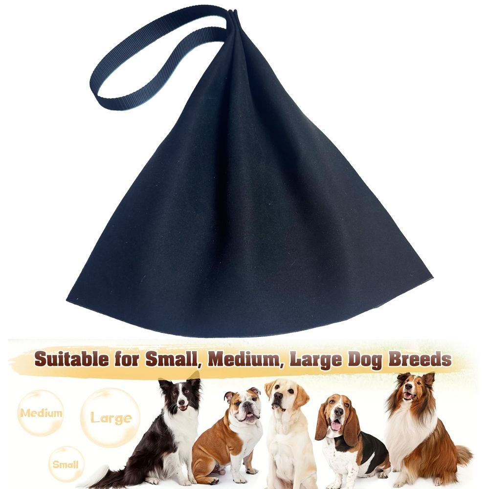训犬牛皮咬布宠物拔河互动玩具狗狗服从训练咬布防暴冲防咬烂