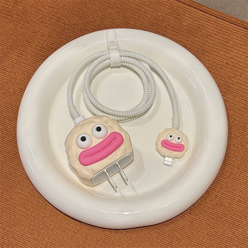 Abstract Big Mouth 16/15 Datakabelbeschermer Compatibel met 14 Snellaadkop 20W Behuizing 13_voghion.com