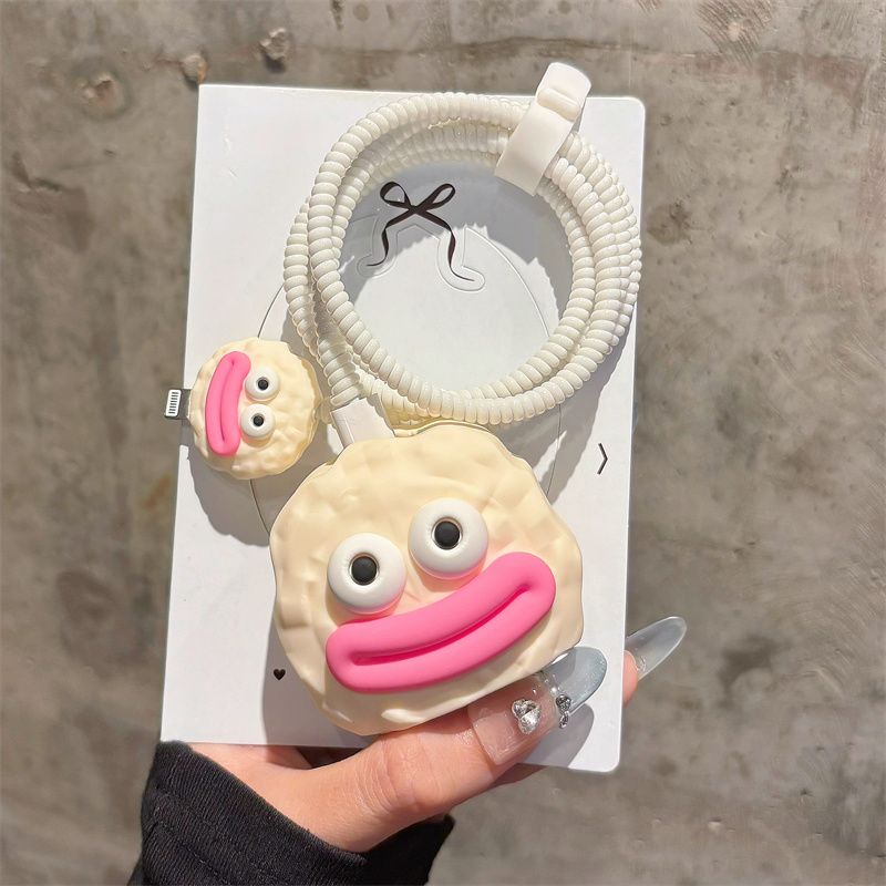 Abstract Big Mouth 16/15 Datenkabelschutz, kompatibel mit 14 Schnellladekopf 20 W Hülle 13_voghion.com