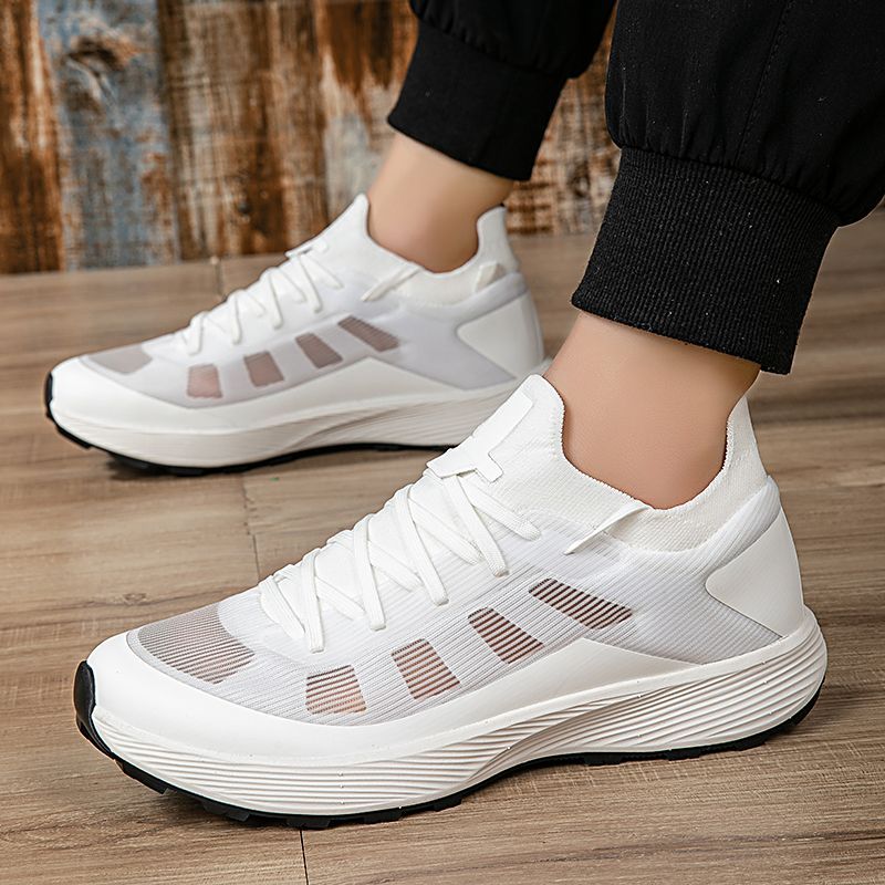 Men’s Premium Mesh Outdoor Sneakers, Minimalist Breathable Running Style Shoes, Lightweight Casual Sports Footwear_vogvips.com