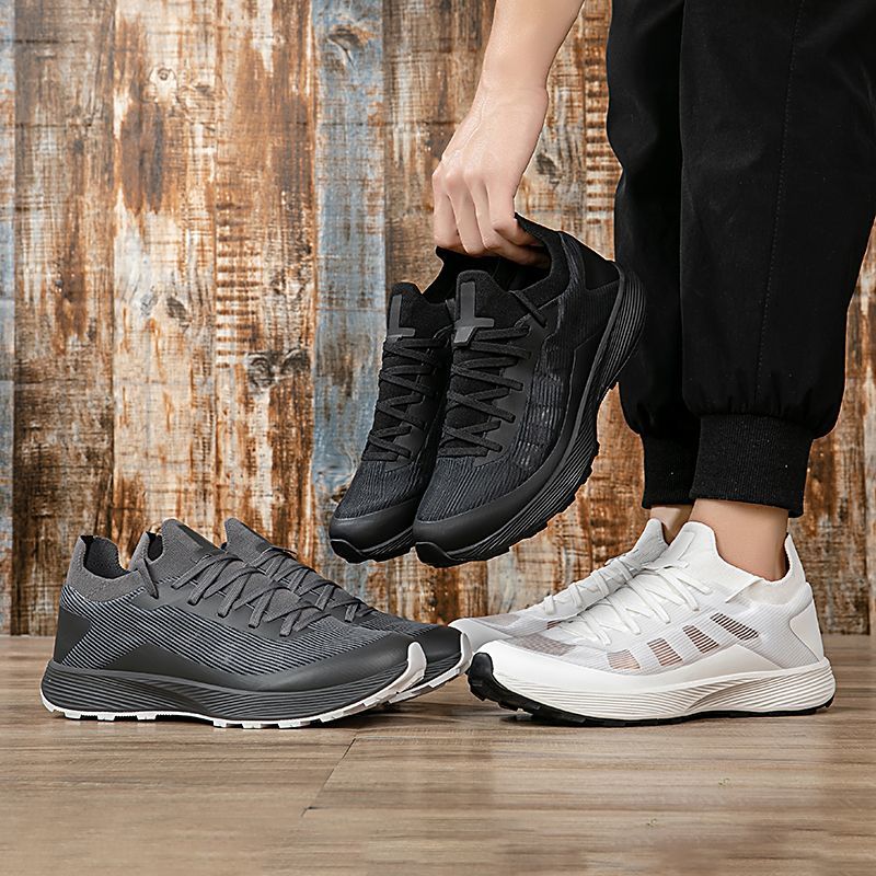 Men’s Premium Mesh Outdoor Sneakers, Minimalist Breathable Running Style Shoes, Lightweight Casual Sports Footwear_vogvips.com
