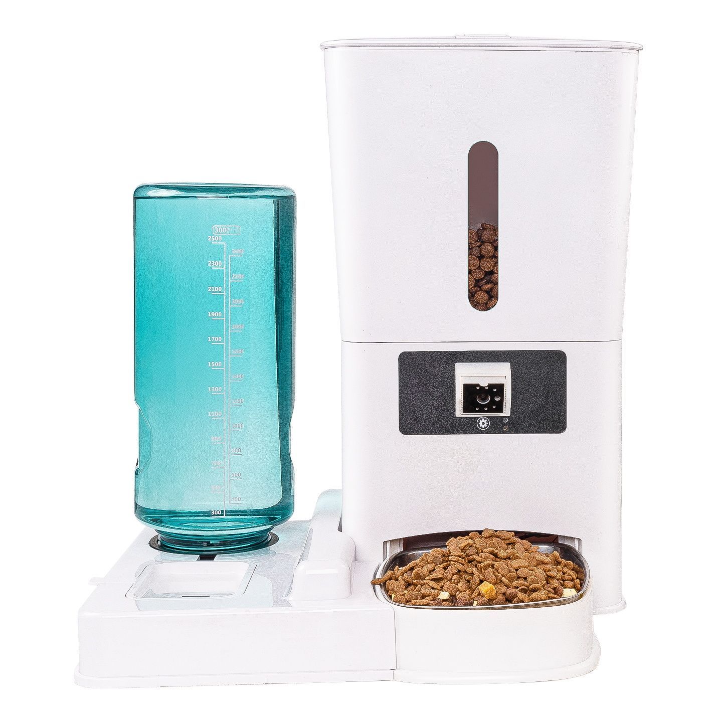 Automatic Smart Timer Pet Feeder For Cats And Dogs With Portion Control_voghion.com