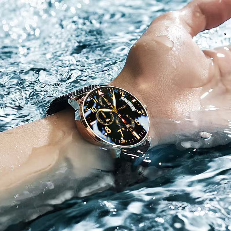 Orologio al quarzo uomo quadrante grande stile studente moda_voghion.com