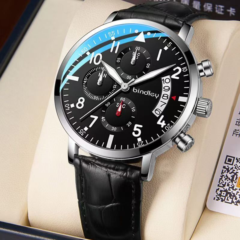 Orologio al quarzo uomo quadrante grande stile studente moda_voghion.com