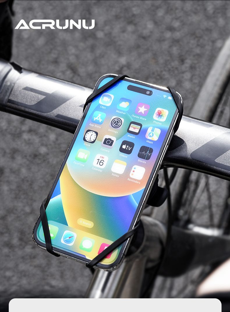 Silicone Phone Mount For Bike And Electric Scooter Quick Release_voghion.com