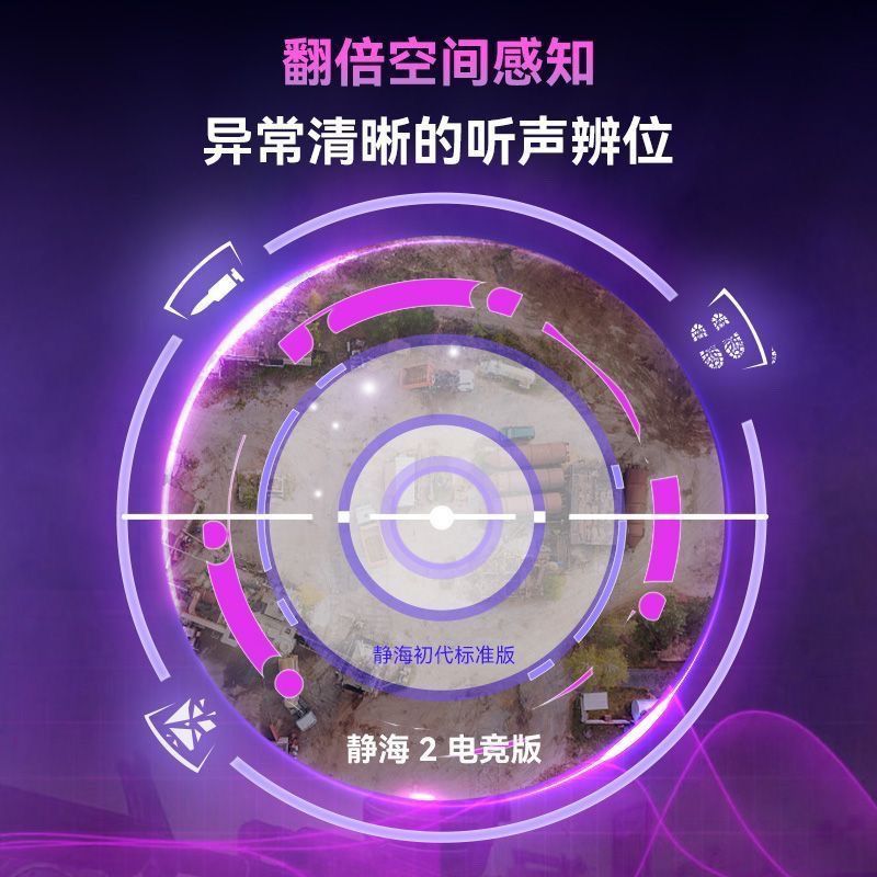 弱水时砂静海2有线耳机插线大音量游戏电竞专用耳机2025新款正品 图片 6
