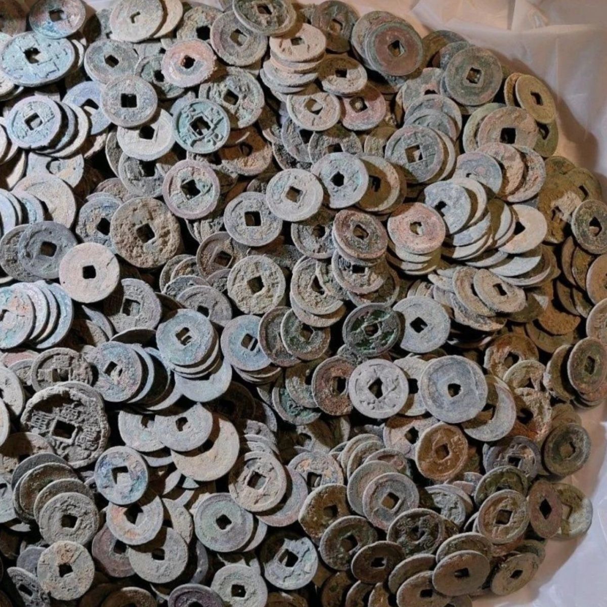 真品宋代铜钱半斤,约60毛枚,原状态品相好特价,卖出非假不退