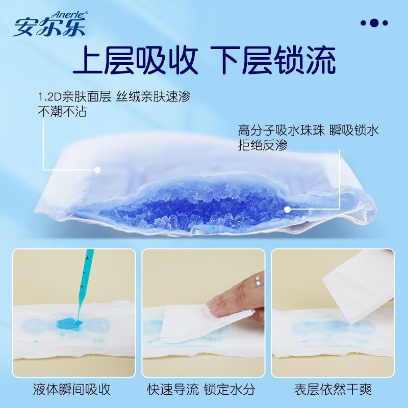 安尔乐卫生巾女柔棉日用夜用组合姨妈巾套包整箱卫生巾春节发货